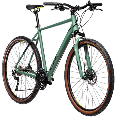 Bicicleta todocamino CUBE NATURE EXC DIAMANT Verde 2021 0